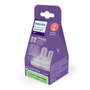 Bico para Mamadeira Avent Pétala 3.0 6m+ Líquidos Espessos 2 Unidades