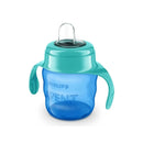 Copo de Transição Avent 6M+ Azul Bico de Silicone 200ml