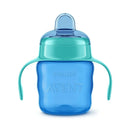 Copo de Transição Avent 6M+ Azul Bico de Silicone 200ml