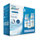 Kit Mamadeiras Anti-Colic Azul - Philips Avent